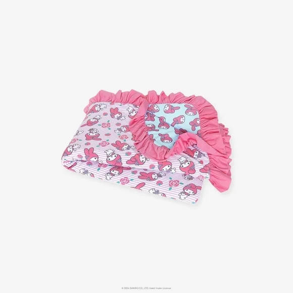 NIP New Posh Peanut Hello Kitty My Melody Ruffle Luxe Patoo - Picture 5 of 7